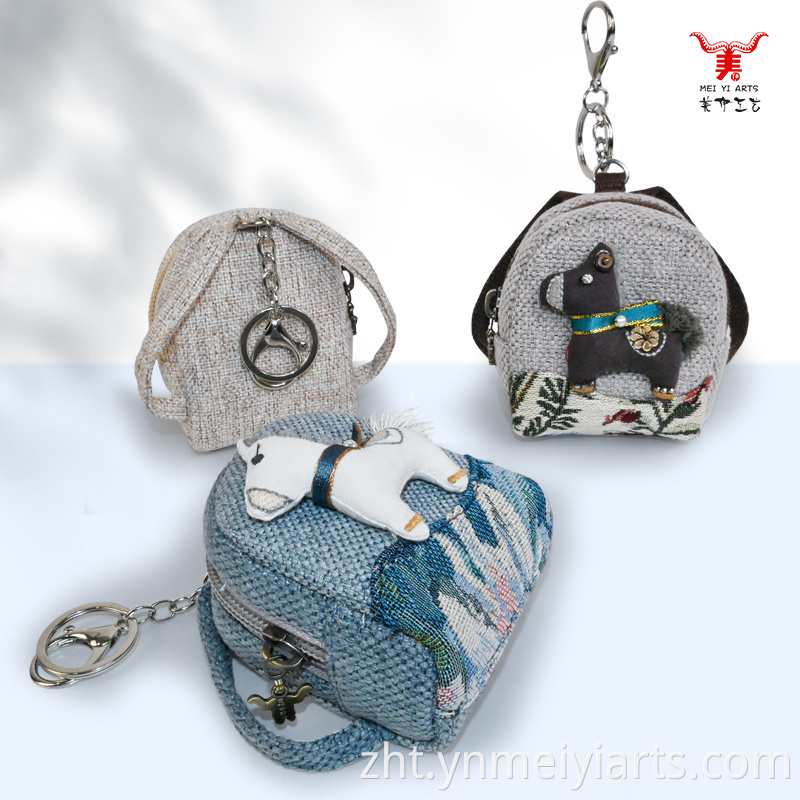 earbud pouch keychain